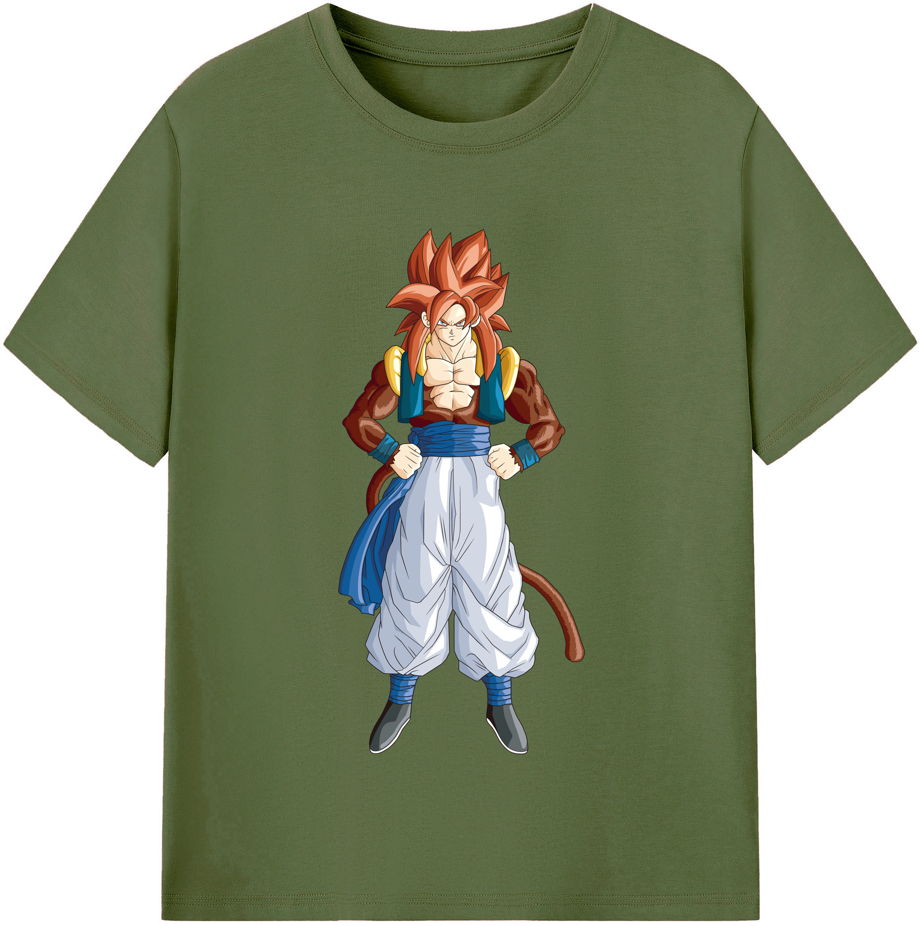 （画像用） ドラゴンボール 孫悟空（そん ごくう）Son Goku カカロット DRAGON BALL Kakarotto 綿100％半袖Tシャツ（フロントプリント）